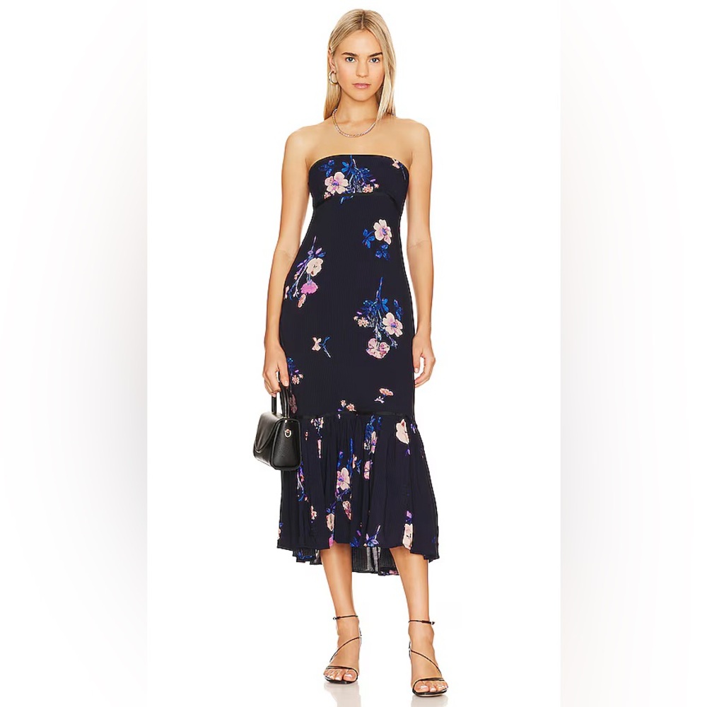 NWT Rosie Posie Midi in Midnight Combo Free People & Revolve